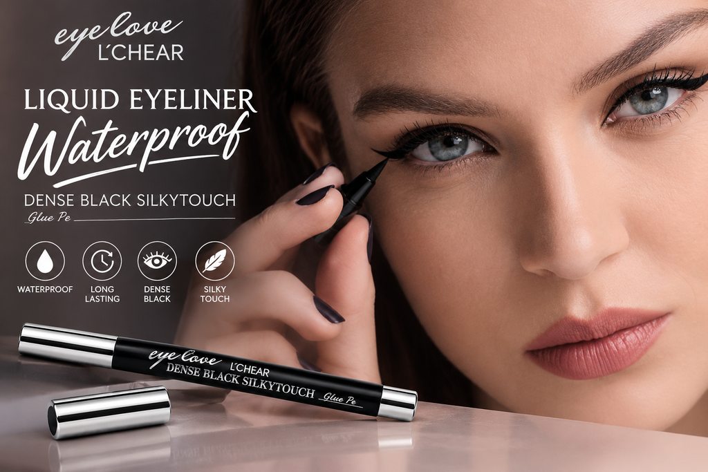 Liquid Eyeliner - Waterproof Matte Finish for Sharp Wings