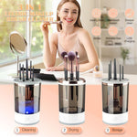Universal Makeup Brush Cleaner & Dryer – Automatic Electric Brush Cleaning & Drying Holder