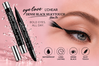 Liquid Eyeliner - Waterproof Matte Finish for Sharp Wings